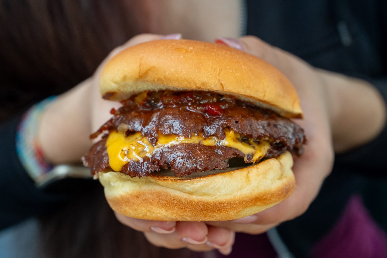 Harlem Shake Hot Mess Burger